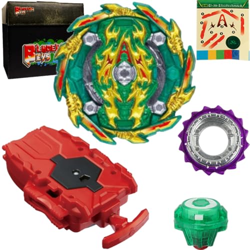 Image of String Launcher Set- B135 Bushin Ashura Hurricane Keep Ten + 1 Way String Launcher + Toy Storage Box