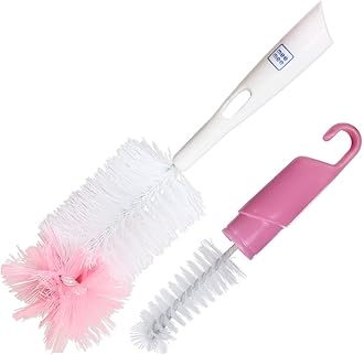 Mee MeeBottle and Nipple Cleaning Brush, Pink