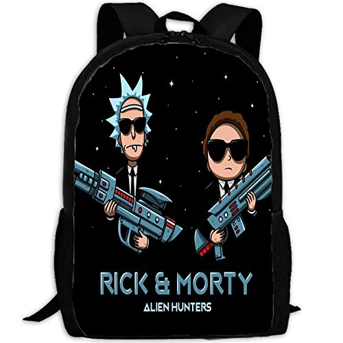 XWXBB Rick and Morty: Mochila escolar para niños  gran capacidad