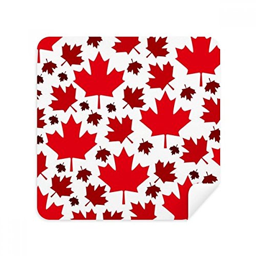 Feuilles d'érable chiffon anti-traces pour écran de téléphone et lunettes