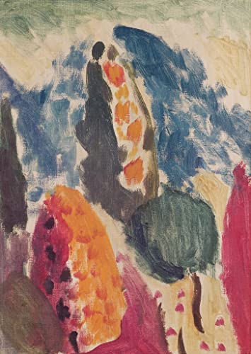 Lienzo de Alexej Von Jawlensky: Variación IV impresión de pared para decoración, 60x90cm
