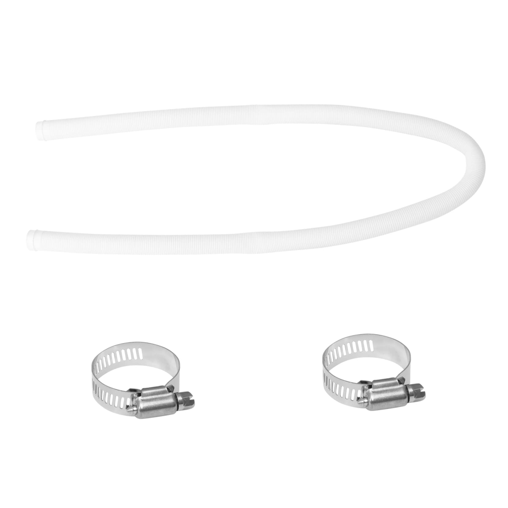 Happyyami Outdoor Swimming Pool Pump Filter Hose White Replacement Hose Ground Pools Easy to Use and Cost