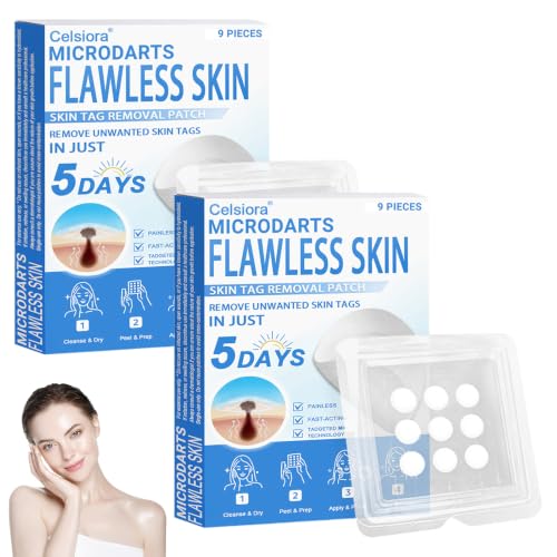 Celsiora 2-in-1 Microdarts & Hydrocolloid Patch 2026 New Professional Flawless Patches Natural Patches for Women and Men Suitable for All Skin Types (2 boxes)