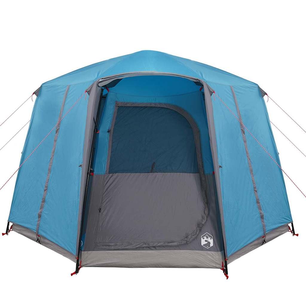 Cabin namiot 3-osobowy, kempingowy, outdoorowy, z dachem, zielony, biały, wodoszczelny, oddychający, z portem elektrycznym i hakiem świetlnym, idealny na rodzinny festiwal, trekking