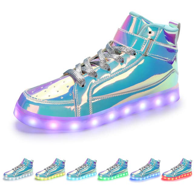 Shinmax Best Light Up Shoes for Men Women, Fiber Optic LED