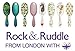 Rock & Ruddle Wide Tooth Comb. Perfect for Detangling Wet Hair and Applying Hair Color. Swallows Design