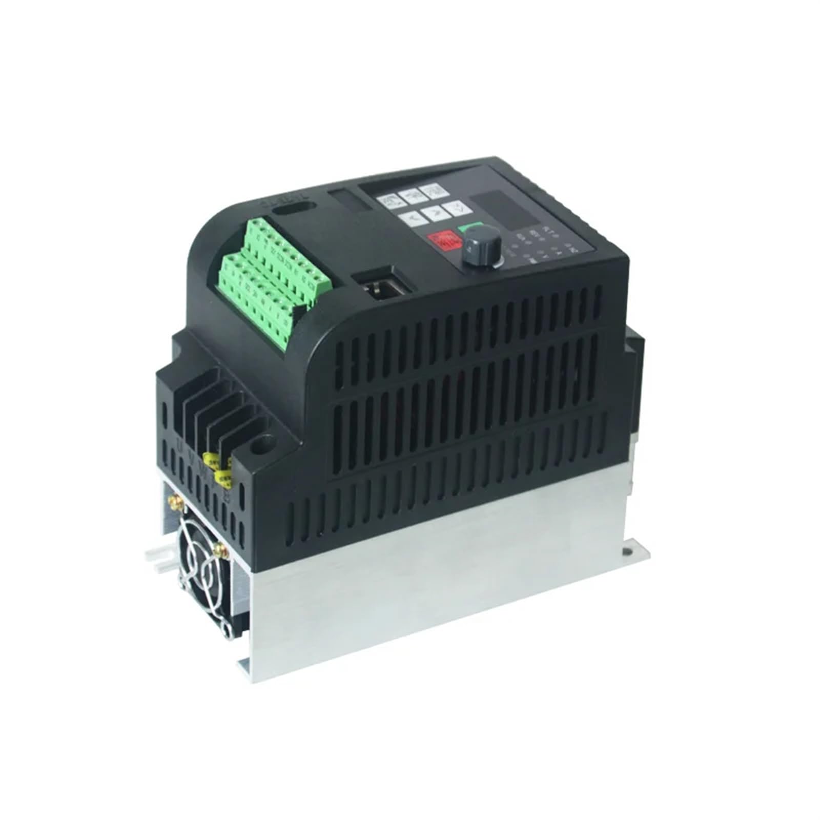 VDOQTLJT VFD Inverters AC Drive Solar 0.75KW/1.5kw/2.2kw Motor Input DC Output Voltage AC220V Variable Frequency(0.75kw)