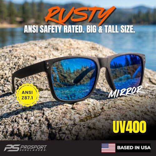 Image of proSPORT Aviator Big & Tall Sunglass Mens Oversize Extra Large & Wide Fit Polarized Available