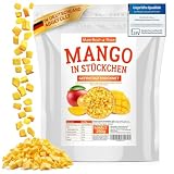 MANGO gefriergetrocknet 250g knusprig fruchtige Stücke OHNE Zusatzstoffe