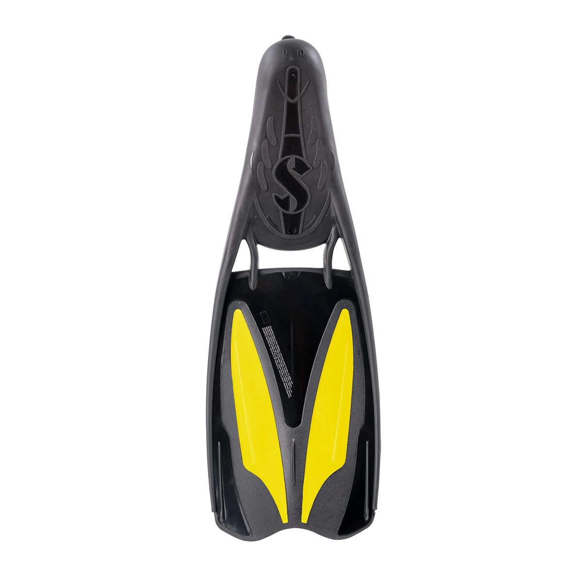 Scubapro Jet Sport Full Foot Fin - Yellow, X-Small
