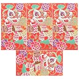 Rouges festival printemps peuvent vous permettre de de l'argent liquide, de petits bijoux, de petites cartes de vœux, etc. en sécurité, offrez au destinataire une surprise, paquet rouge festival printemps