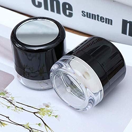 Portable Powder Case with Mirror for Foundation & Blusher