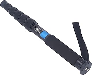 63Inch Camera Monopod, 6 Sections Telescopic Carbon Fiber Monopod for SLR Camera, Portable Professional Lightweight Travel Monopod, Up Load 17.6lb, Photography Monopod with Pouch