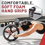 Lifeline Power Wheel for Full Body Functional Fitness - Strengthen Abs, Core, Lower & Upper Body with Foot Straps - Image 4