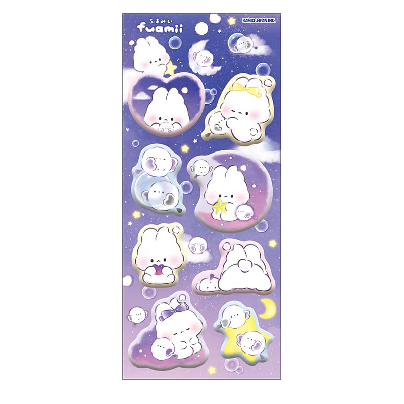 ぽんちゃん Amazon.co.jp: カミオジャパン シール もーっともっちりシール ふあみ