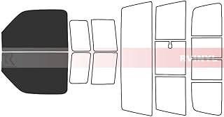 Rtint Window Tint Kit Compatible with Ford Ranger 1993-2011 - Front Kit - 20%