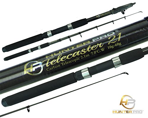 Hunter Pro RODS 7FT Telescopic 6ft 7ft Fishing Rod Carbon Tr