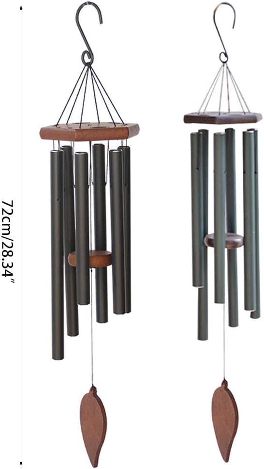 with 5 Aluminum Tubes Wooden to Commemorate