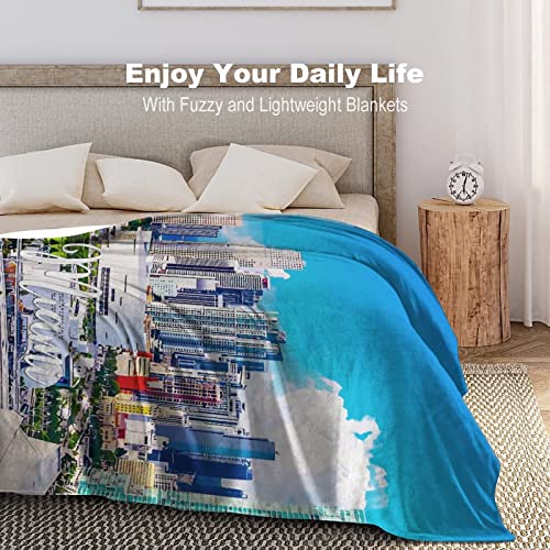 Couverture en flanelle canapé lit plaid chaud microfibre douillette