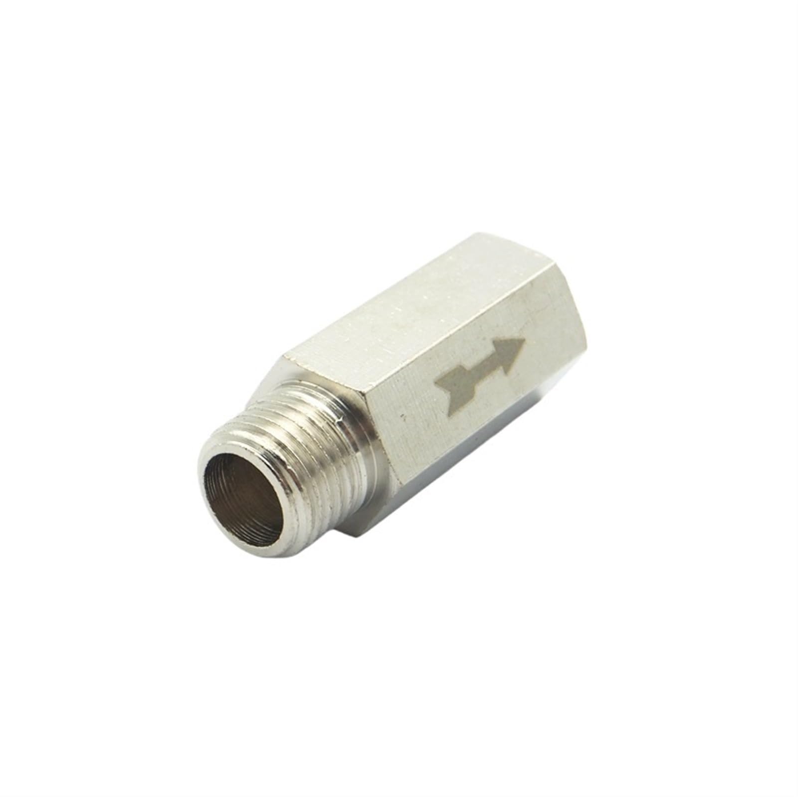 Valvola di ritegno in ottone con filettatura femmina 3/8" BSP maschio x 3/8" BSP Valvola di non ritorno unidirezionale for acqua, olio e gas