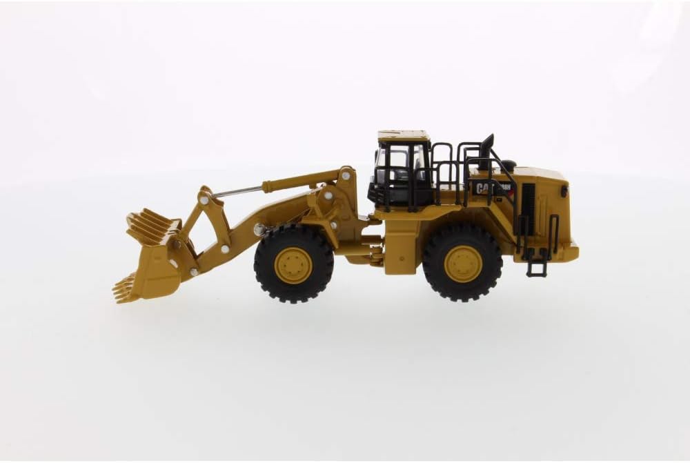 Caterpillar Diecast Masters 85697 Wheel Loader 988H, Detailed Cat Construction Vehicle in Display Window Box, Scale 1:64 - Image 3