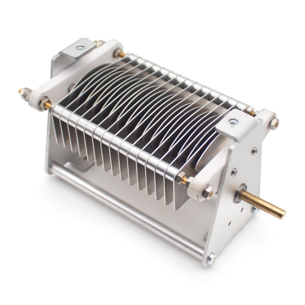 Toplionace Condensatore Variabile ad Aria 20-240P, Condensatore di Sintonia ad Alta Tensione 2kv per Progetti di Radio e Amplificatori
