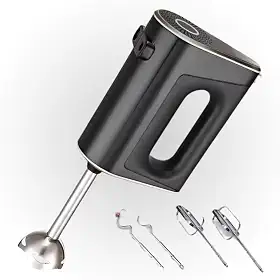 Batedeira Com Mixer De Mão Elétrica 4 Em 1 Misturador 800w