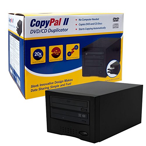 CopyPal Single Target Auto Starter DVD Disc Duplicator D01COPYPALI (Silver/Black) CopyPal Single Target Auto Starter DVD Disc Duplicator D01COPYPALI (Silver/Black)