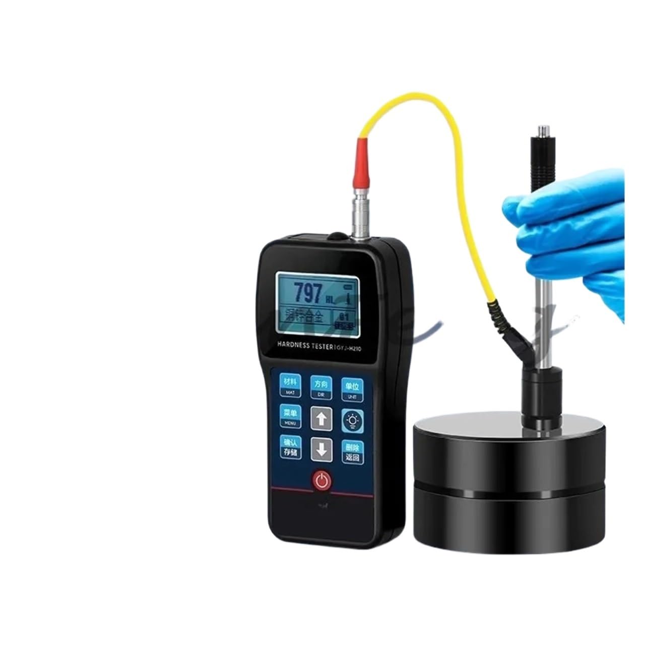 Gqnblvhzupdm 1 Hardness Tester Leeb Hardness Tester Handheld Portable Testing High Precision Metal(1)