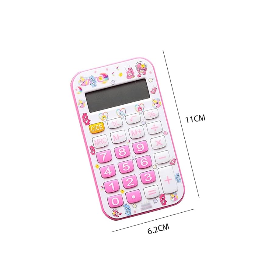 Amazon.co.jp: 電子電卓 子供大人のための学用品のためのMini