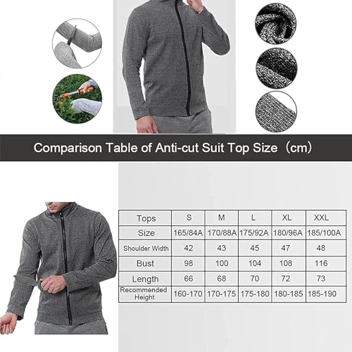 5 Level Stab Proof Clothing, Tactical Jacket, Anti Cut Security Clothing, for Police and Security Staff