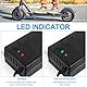 60V 20Ah Batterieladegerät, Ladegerät Elektroroller Roller E-Bike, Ladestrom 2,45-3A, Ladegerät für Roller Elektro-Bikes E-Bike (anwendbar auf Blei-Säure-Batterien)
