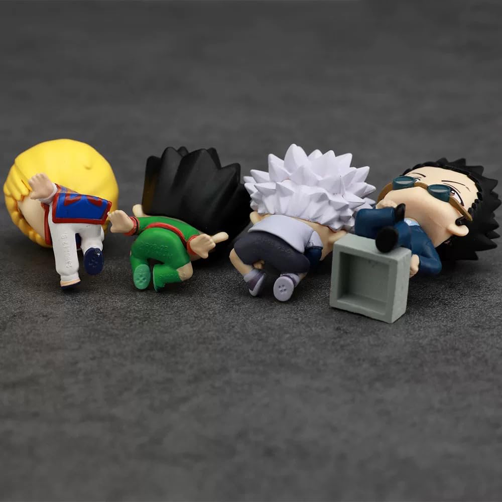 Killua Zaoldyeck Peluche 10 Cm – Porte-clés Hunter X Hunter – Chrollo, Hisoka, Kurapika – Cadeau Fan Anime – Coton PP