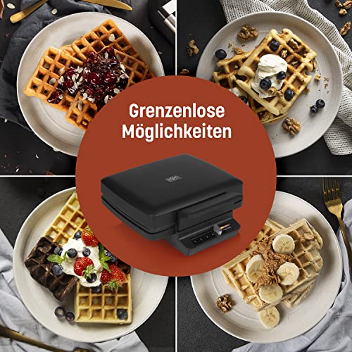 Belgisches Waffeleisen Eden Doppelwaffeleisen für zwei Waffeln