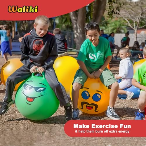 WALIKI Hopper Ball for Teenagers | Hippity Hop | Jumping Hopping Ball | Bouncy Ball Field Day (22"/55CM) - Image 6