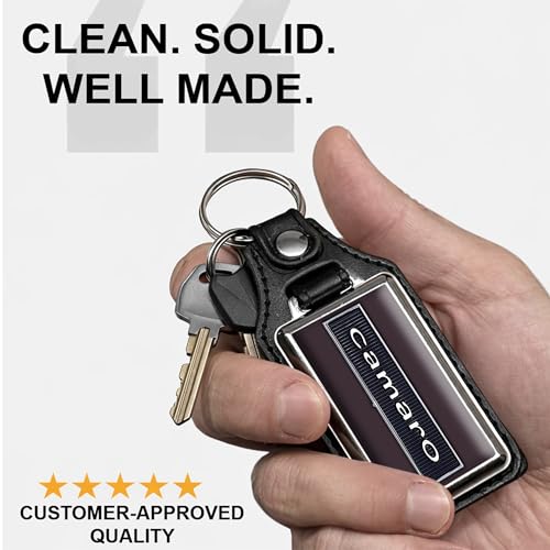 Image of Brotherhood Car Key Chain for Camaro - Classic Models Keychain for Men and Women Gift Key Ring - -