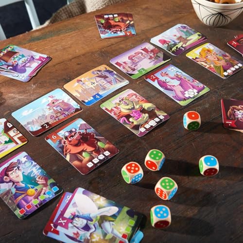 HABA Würfelkönig – Kniffliges Würfel- und Kartenspiel für 2-5 Spieler – Spannendes Gesellschaftsspiel für die ganze Familie – Ab 8 Jahren – Ideal als kleines Geschenk – 1303485001 – Bild 4