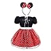 iixpin Vestido Niña Bebé Tutú Princesa Traje con Diadema Disfraces Ropa Conjunto...