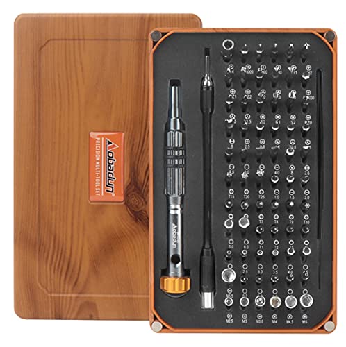 Set de destornilladores 68 en 1 con estuche de madera miniatura 2