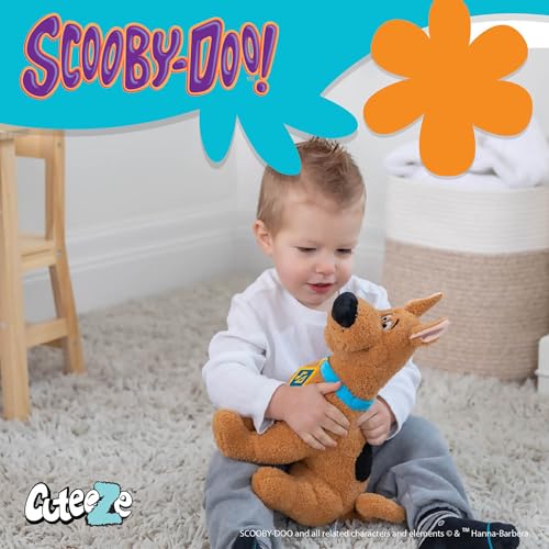 Image of Kids Preferred Warner Bros. Scooby-Doo Cuteeze Extra Soft Plush Stuffed Animal Toy for Baby and Toddler Boys and Girls - 13 Inch Size