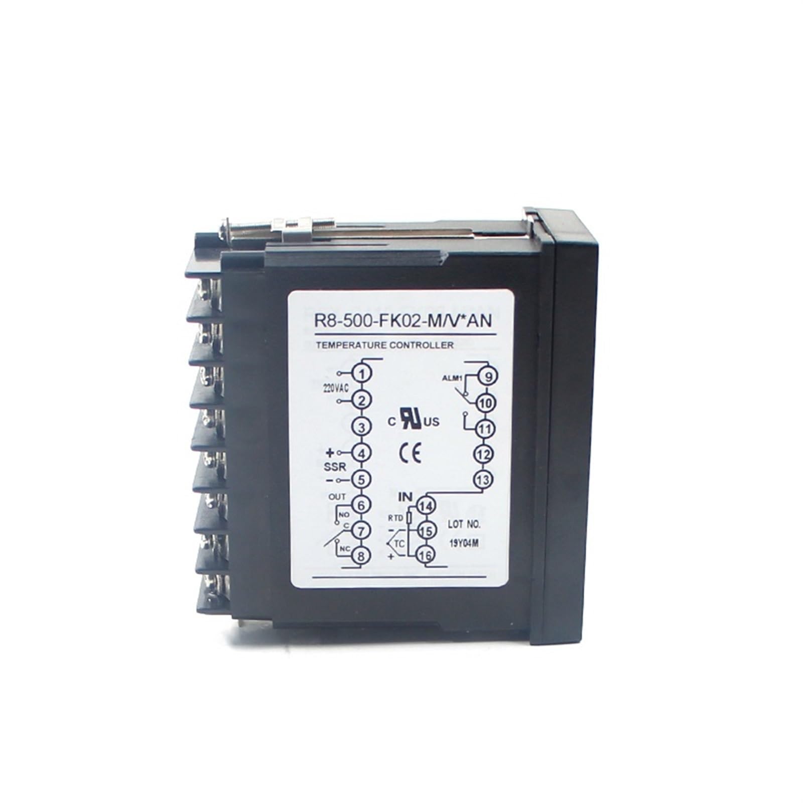 96*48*80mm Multy Eingang KE PT100 0-10V 4-20mA Ausgang SSR Relais 110-220V 24V 380V Thermostat 2 Alarme PID Temperatur Controller(2ALM,96x48mm 110-220V)
