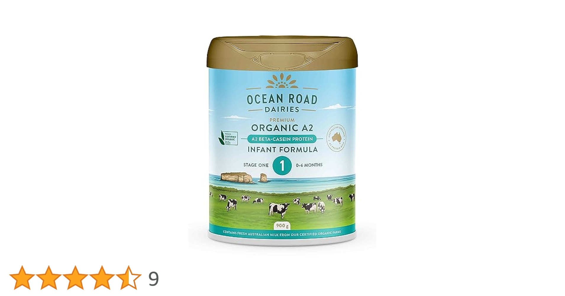 粉ミルク オーガニック A2ミルク  Ocean Road Dairies 粉ミルク オーガニック A2ミルク Ocean Road Dairies