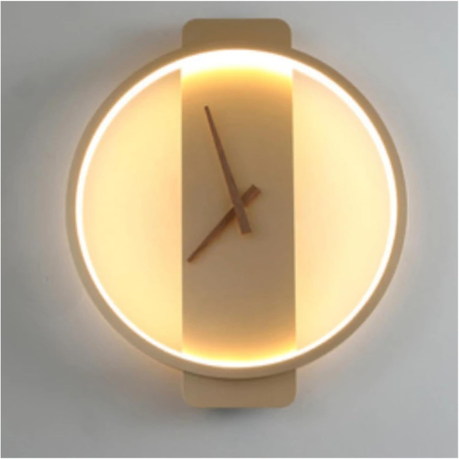 HYJAUSXB Wall Lamps Sconces Light Lamp Living Room Decoration Clock Bedroom Bedside Aisle Lighting Black Sconce()