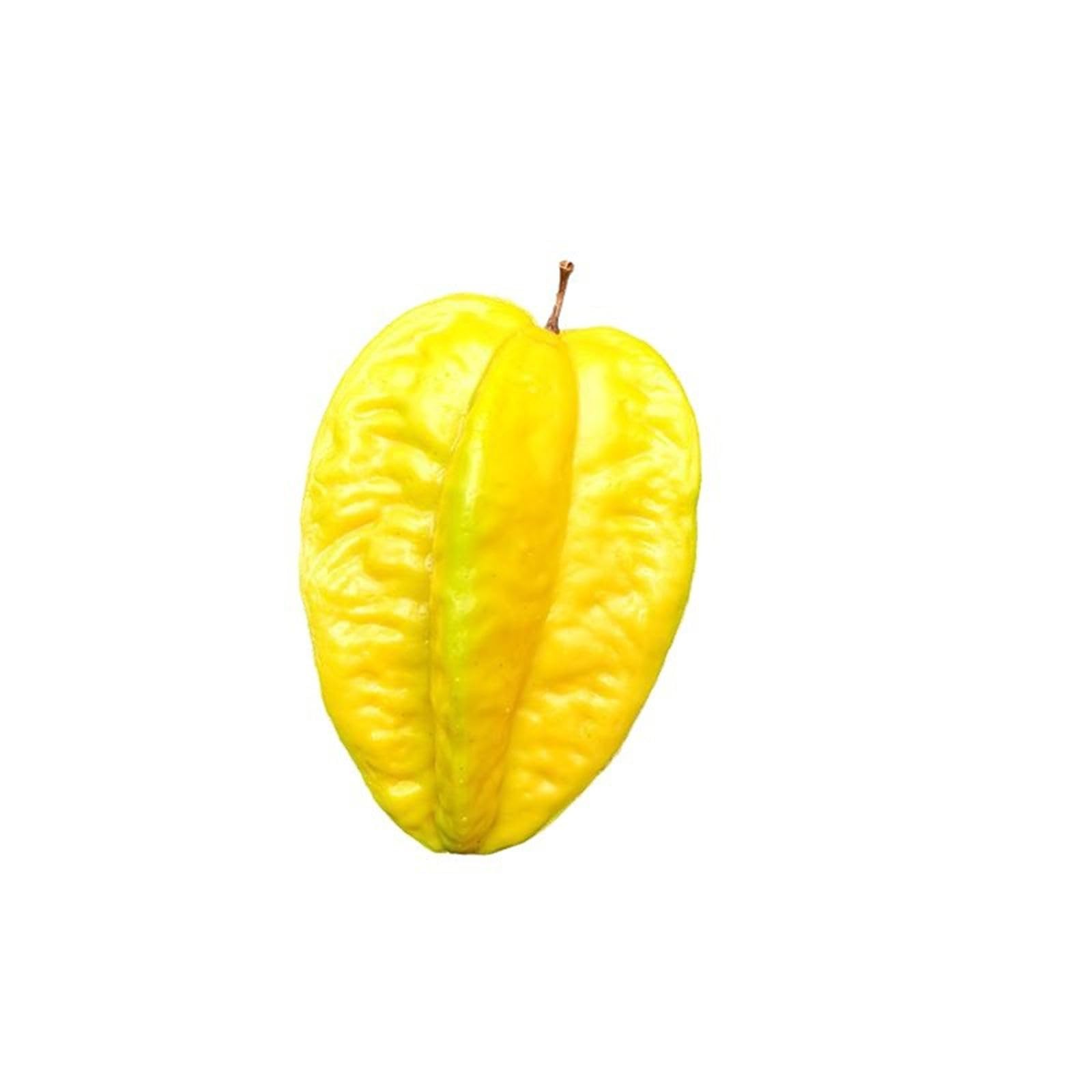 Xinsheinelry Simulation Starfruit Fake Fruit Model Artificial Kitchens Party Decoration Realistic Decorative Model