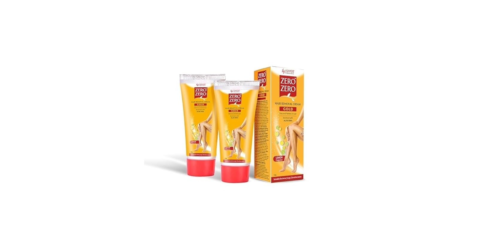 Buy Zero Zero Gold Hair Removal Cream with Aloe Vera and Gold