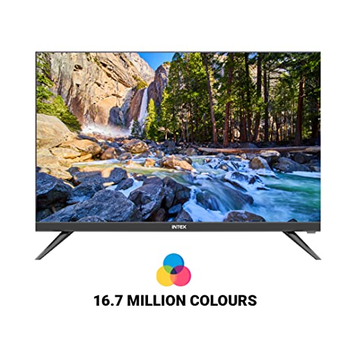 Image of Intex 80 cm (32 inches) HD Ready Frameless LED TV LED-3243 (Black)