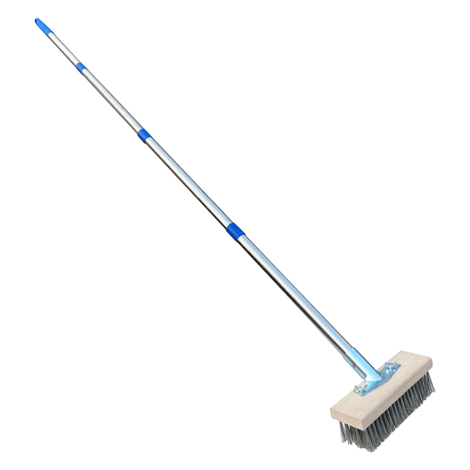 Brosse terrasse anti-mousse à poils durs pour désherber le jardin