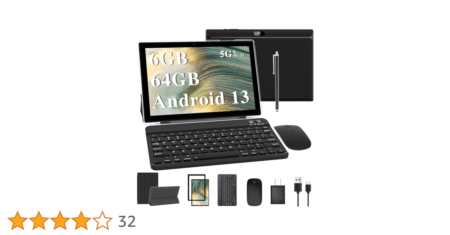 Amazon.co.jp: 2025年版 Android タブレット 10インチ 2イン1