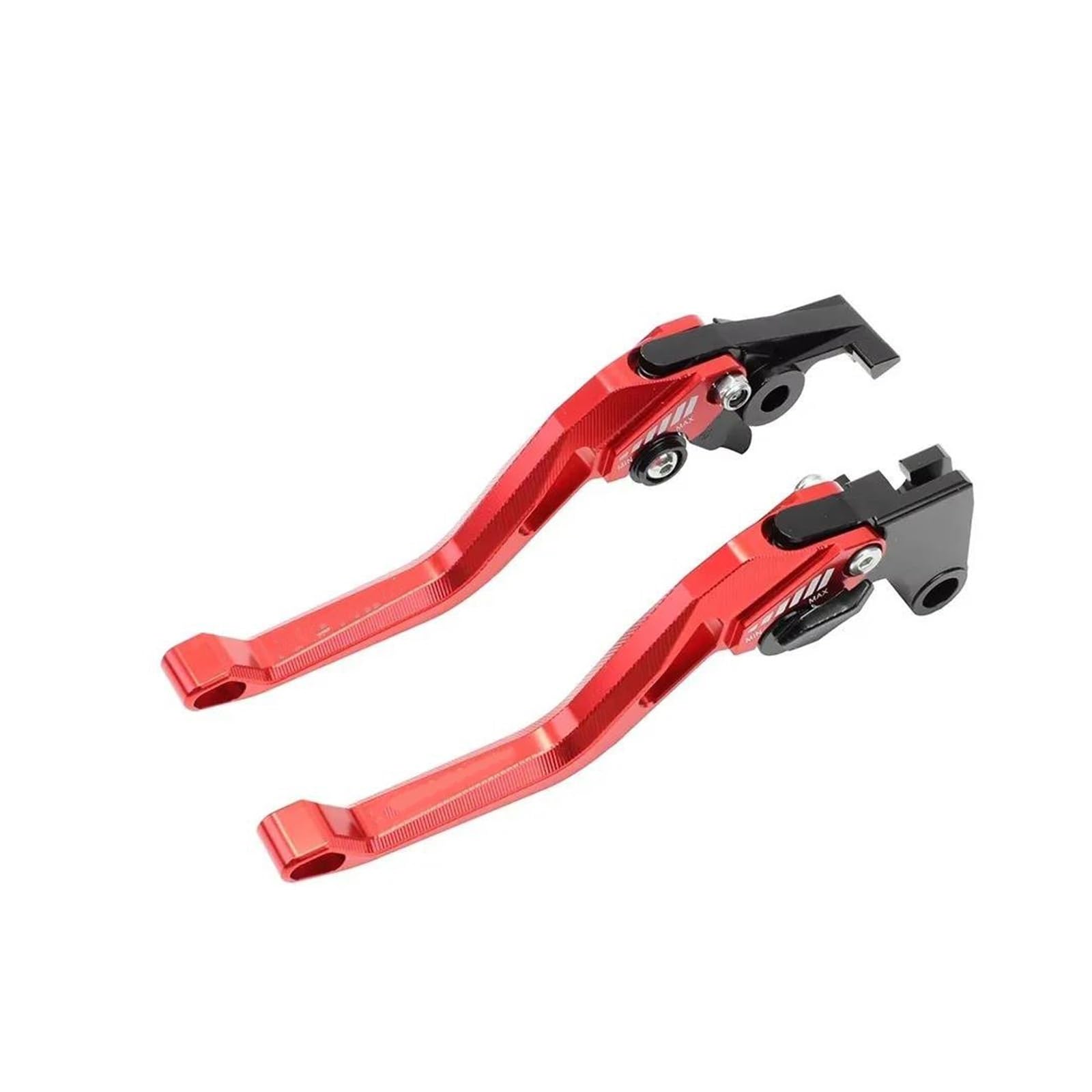 Mamxvkvzeu Red Motorbike Brake Clutch Handle Levers Motorcycle Adjustable Clutch Brake Levers For Fazer Fzs600 1998-2003