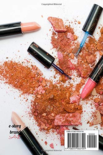 Beauty Notes ;Journal for Fashion Lovers to writing: Makeup Cosmetics Pattern Notebook, Lined Journal to Write In - Image 2